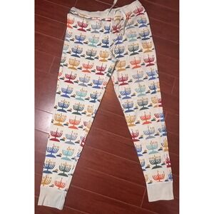 Hanna Anderson Organic Cotton Hanukah Pajama Bottoms Size Large